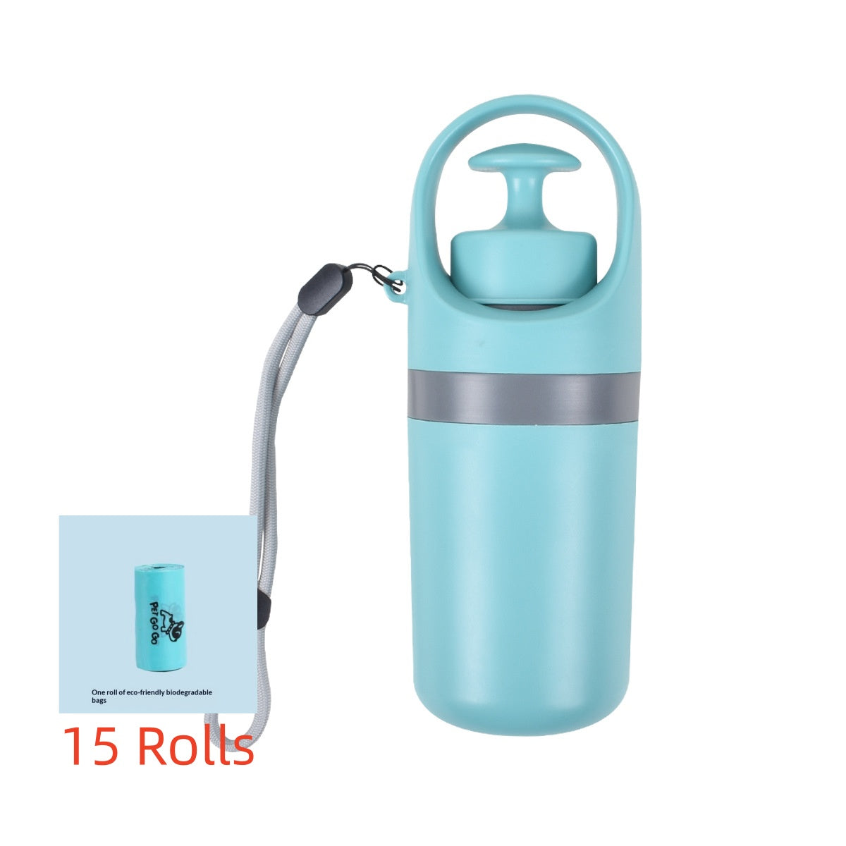 Portable Dog Pooper Scooper with Bag Dispenser
