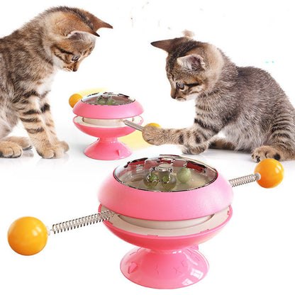 Rotating Catnip Interactive Cat Toy