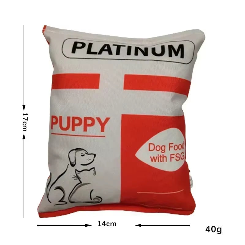 Funny Potato Chip Squeaky Dog Toys