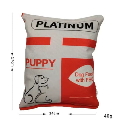 Funny Potato Chip Squeaky Dog Toys