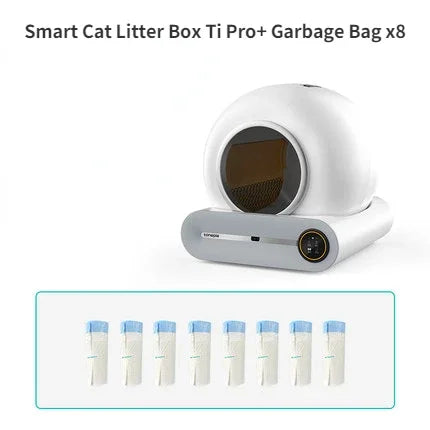 Smart Self-Cleaning Cat Litter Box with App Control