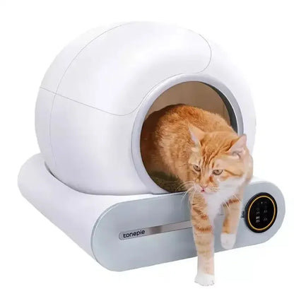 Smart Self-Cleaning Cat Litter Box with App Control