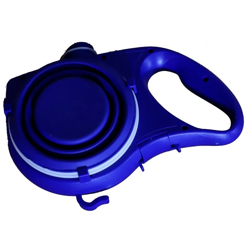 4-in-1 Dog Leash with Water Bottle & Waste Bag Holder