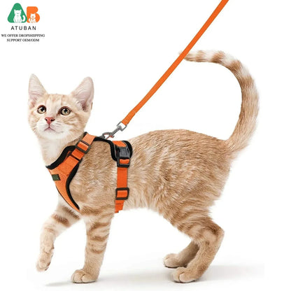 Escape-Proof Cat Harness & Leash Set